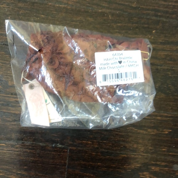 HAH x Free people Chi Bralittle milk chocolate boho light bralette size S NWT - Picture 6 of 6